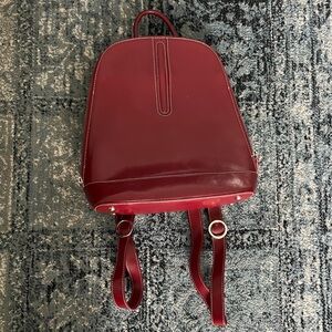 Franklin Covey Burgundy Backpack